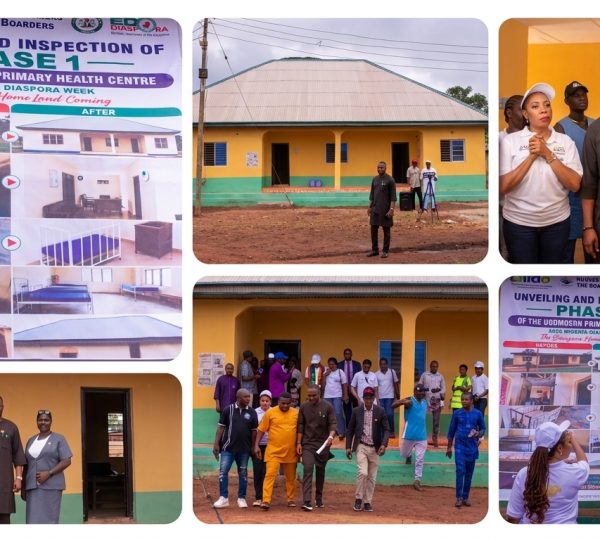 Uhunmwode LGA, Diaspora Partners Unveil Renovated Ugomoson Primary Health Centre, Expand Access to Free Healthcare